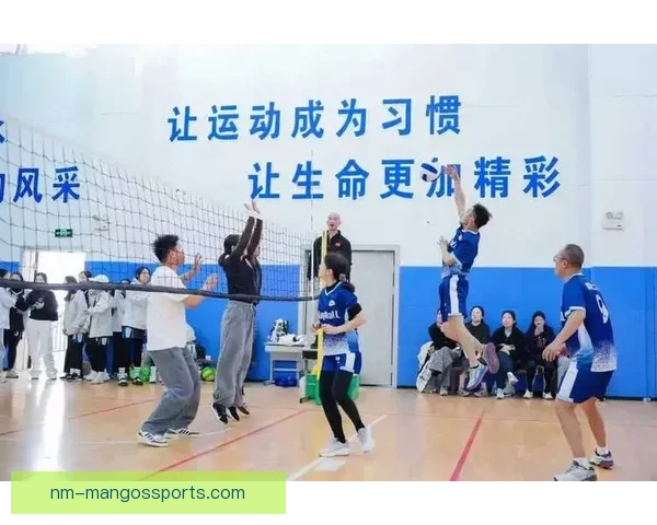 排球场上的征服之战：拼搏与团结共赢